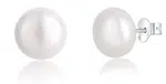JVD Stříbrné náušnice s perlami SVLE0545XD2P1 0,6 cm