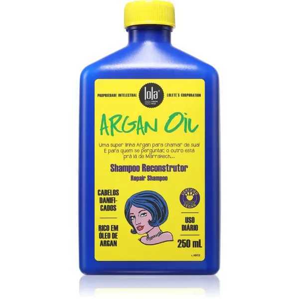 Lola Cosmetics Argan Oil regeneračný šampón 250 ml
