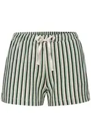 s.Oliver Pyžamové nohavice  svetlozelená / tmavozelená / biela