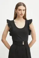 Bavlněné tričko Silvian Heach TANKI