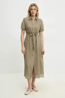 Lněné šaty Answear.LAB