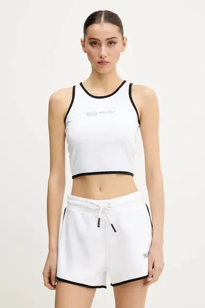 Top Karl Lagerfeld Jeans bílá barva, A2W17024