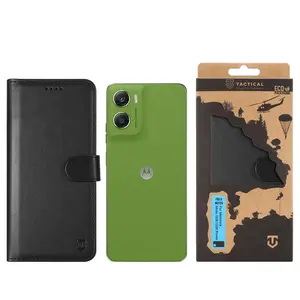 Flipové pouzdro Tactical Field Notes pro Motorola Moto G06/G06 Power, černá