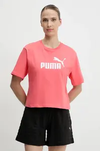 Bavlněné tričko Puma Essential Logo