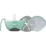 b.box 3 in 1 Bowl & Straw miska s brčkem Pisctachio 250 ml