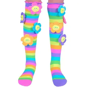 Bláznivé podkolenky kopretina