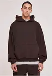 Acid Washed Hoody černá
