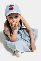 Kšiltovka Coccodrillo modrá barva, s aplikací, ACCESSORIES SUMMER GIRL