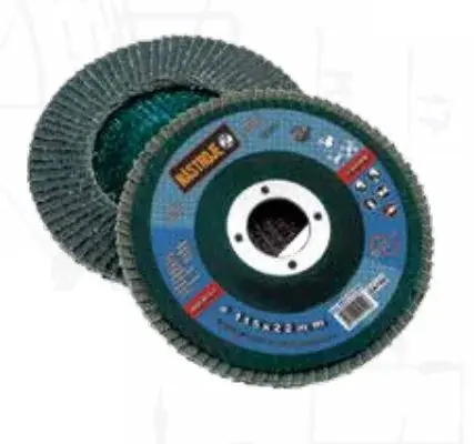 NÁSTROJE CZ Kotouč brusný lamelový, zrnitost 60, 115 x 22 mm, na nerez, šikmý Zrnitost: 40