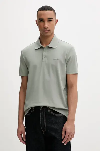 Calvin Klein polo pánské s bavlnou
