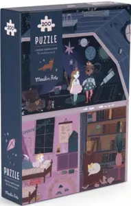 Puzzle s lupou Hotel – 200 dílků