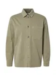 DAN FOX APPAREL Košeľa 'Essential'  olivová