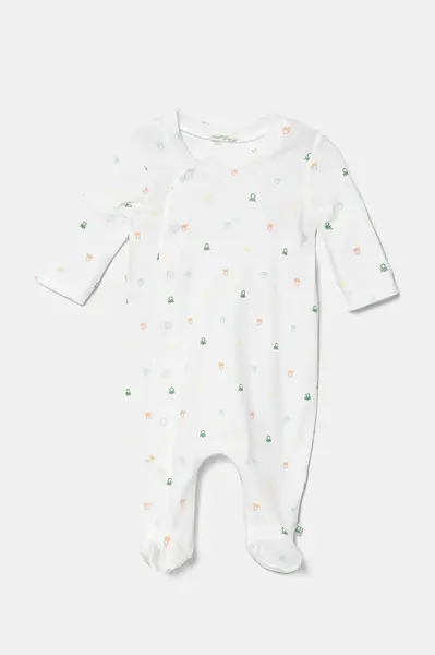 Kojenecké bavlněné dupačky United Colors of Benetton 3PWB0T02D