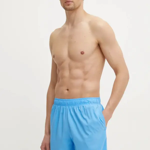Plavkové šortky adidas Performance Solid CLX modrá barva, IR6216