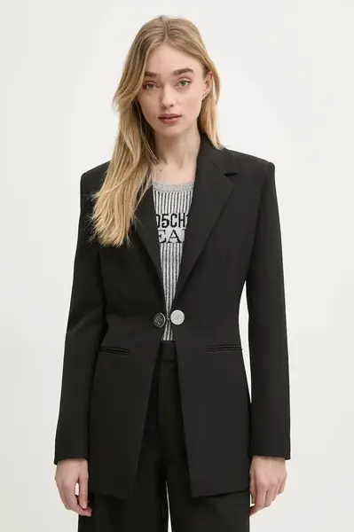 Sako Moschino Jeans černá barva, 0506 3225