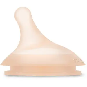 Suavinex Zero Zero Bottle Teat savička na láhev S Slow Flow 0 m+ 2 ks