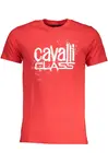 Cavalli Class pánské tričko s krátkým rukávem červené