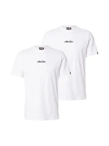 ELLESSE Tričko 'Ollio'  čierna / biela