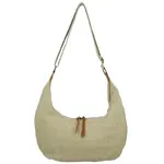 Trendy textilní dámská kabelka na rameno Ester, světle zelená