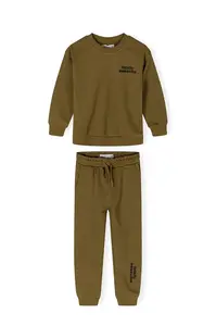 MINOTI Joggingová súprava  hnedá