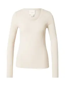 Calvin Klein Tričko  krémová