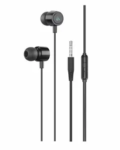iPeax Drátová Sluchátka 3,5mm jack černá