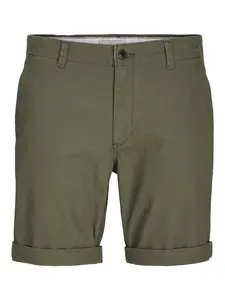 Jack & Jones Plus Chino nohavice 'JPSTDave'  olivová