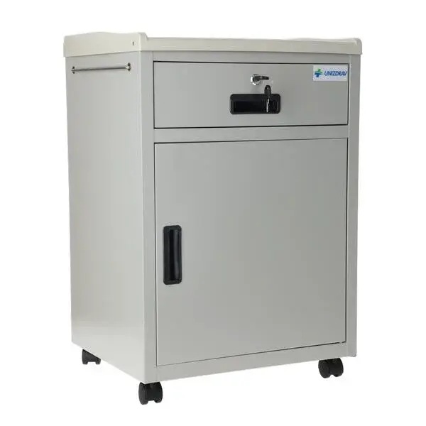 Noční stolek MEDIK kov - ŠKRÁBANCE NA ROHU STOLKU