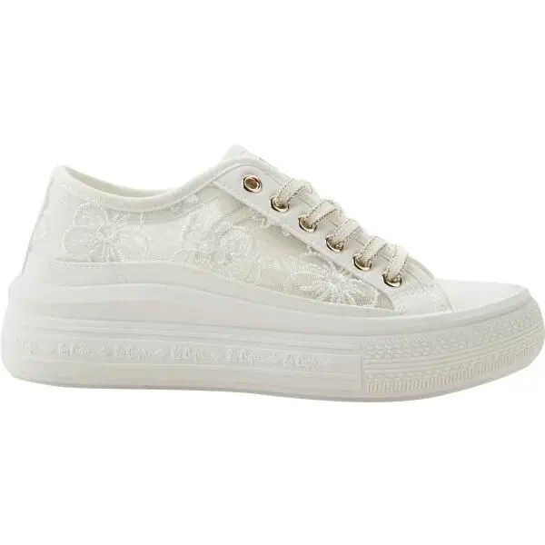 Lee Cooper LC TEXTILE Dámska voľnočasová obuv, biela, veľkosť