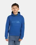 Chlapecká bavlněná mikina s kapucí kilpi northen-jb tmavě modrá 146