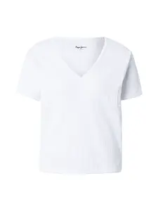 Pepe Jeans Tričko  biela