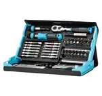 Sada bitů, úhlových šroubováků a ráčny 1/4“, 73 dílů v pouzdře - HAZET 2200SC-31