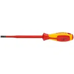 Šroubovák plochý, izolovaný 1000V, 10 mm, délka 320 mm - KNIPEX 98 20 10 Délka: 202 mm, Velikost: 3,5 mm, Provedení: Zúžený