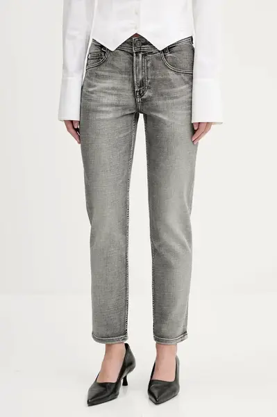 Džíny Miss Sixty dámské, šedá barva, 6S1JJ2590T