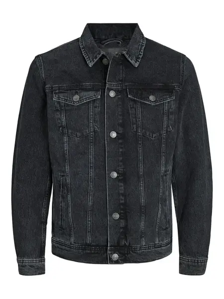 JACK & JONES Prechodná bunda 'JJJean'  čierny denim