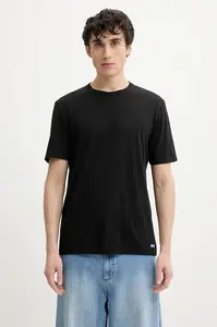 Bavlněné tričko Hugo Blue 3-pack