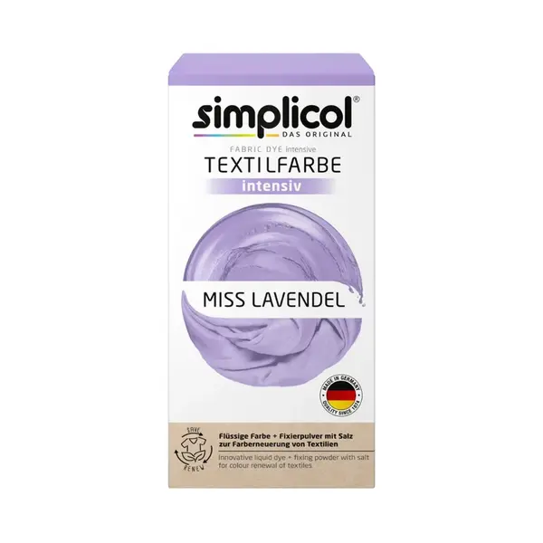 Simplicol barva na textil Levanduľová 150ml + 400g