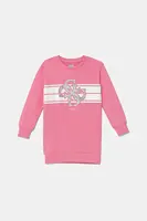 Dětské bavlněné šaty Guess