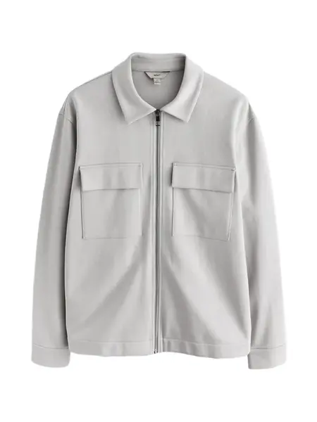 Next Prechodná bunda  svetlosivá