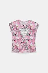 Dětské tričko Guess růžová barva, K5YI02 K6YW4