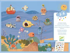 Samolepkové tvoření Prázdniny