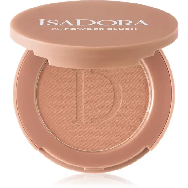 IsaDora The Powder Blush pudrová tvářenka odstín 01 Warm Tan 4.5 g