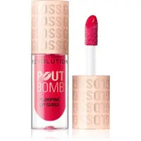 Revolution Pout Bomb lesk na rty se zvětšujícím efektem odstín Cherry Sheer Red 4.6 ml