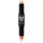 Rude Cosmetics Magic Duo oboustranná konturovací tyčinka odstín Medium 4.5 g