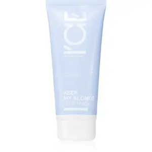 Natura Siberica ICE Professional Keep My Blonde regenerační maska pro zesvětlené, melírované studené blond vlasy 200 ml