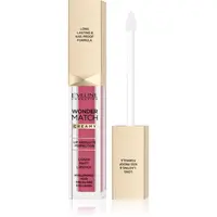 Eveline Cosmetics Wonder Match dlouhotrvající matná tekutá rtěnka s kyselinou hyaluronovou odstín 03 Mauve 6,8 ml
