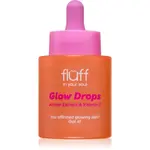 Fluff Glow Drops rozjasňující sérum s vitaminem C Amber Extract 30 ml