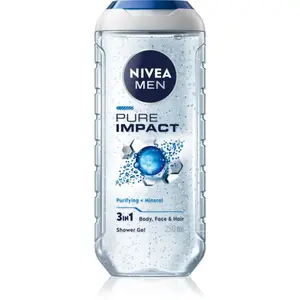 NIVEA MEN Pure Impact sprchový gel pro muže 250 ml