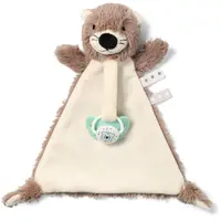 BabyOno Toy mazlicí dečka s klipem Otter Maggie 1 ks