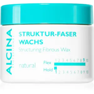 Alcina Structuring Fibrous Wax Natural vosk na vlasy pro přirozený vzhled 50 ml